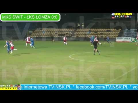 tv.nsk.pl 2017-04-07 MKS Świt Nowy Dwór Maz. - ŁKS 1926 Łomża 0:0 akcja 6 Łomża