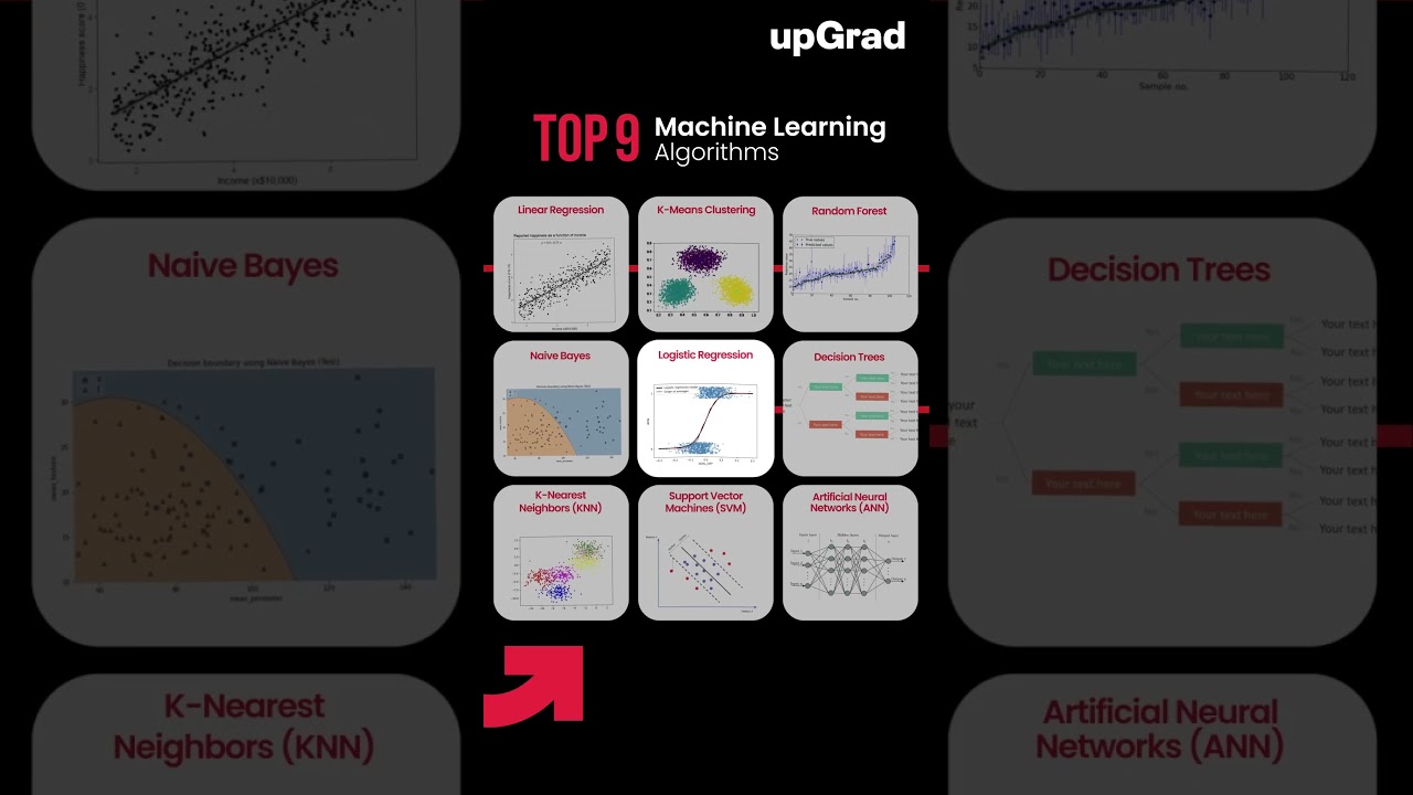 Top 9 Machine Learning Algorithms 2025 | Machine Learning Algorithms for Data Science