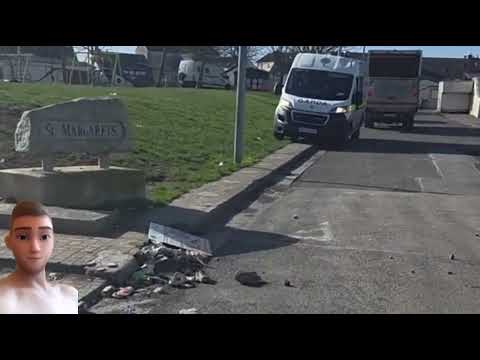 Irish Traveller feud traveller site burnt to the ground