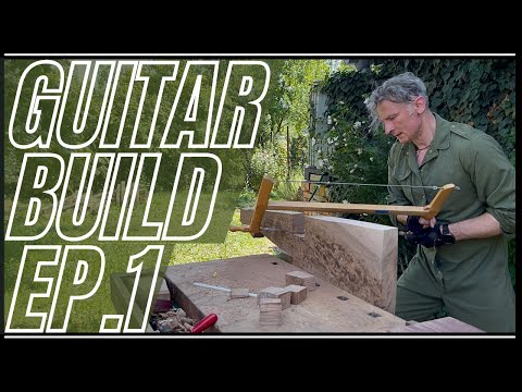 Building an electric guitar without electricity Ep.1