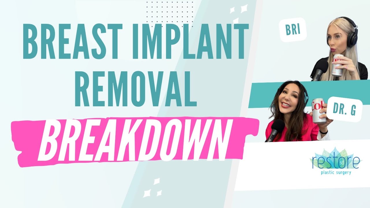 Breast Implant Removal Breakdown by San Diego Female Plastic Surgeon