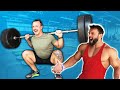 CrossFit Games Athlete Tries Pro Bodybuilder Leg Workout