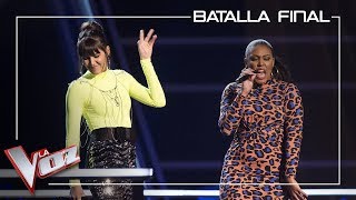 Beatriz Pérez y Linda Rodrigo cantan 'The way you make me feel'| Batalla final| La Voz Antena 3 2019