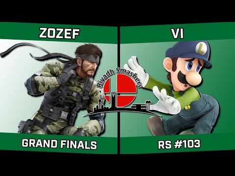 RS #103 - GRAND FINALS - Zozef (Snake/Luigi/Roy) vs Vi (Luigi)