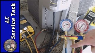 Refrigerant Recovery! Set up the Gauge Set, Hoses, Purge Air, and How much you can put in the Tank!