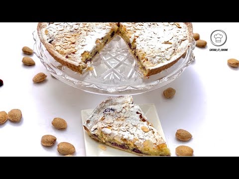 RECETTE TARTE AMANDINE AUX MYRTILLES (recette facile)