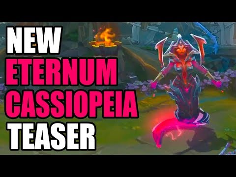 NEW ETERNUM CASSIOPEIA TEASER SKIN SPOTLIGHT | League of Legends