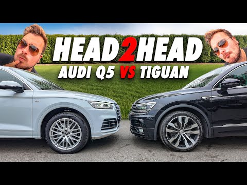 VW Tiguan vs Audi Q5 // Should you really spend the extra money?