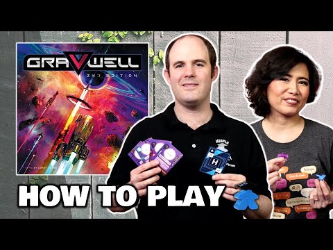 Gravwell 2nd Edition - How to Play this fun racing game!