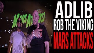 Adlib & Rob The Viking - Mars Attacks featuring Sensi-Starr (Official Video)