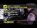 Replacing Under Auger UHMW  | MUSKOX 23 37 Snowblower Maintenance