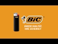 BIC Feuerzeuge Unsere Qualität Ihre Sicherheit 20s