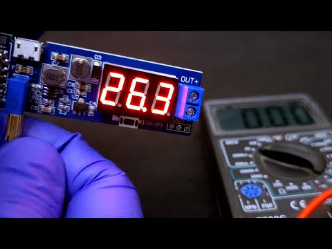 DC-DC 5V to 3.5V/12V USB Step Down Power Supply Module Adjustable Boost Buck Converter Out 1.2V-24V