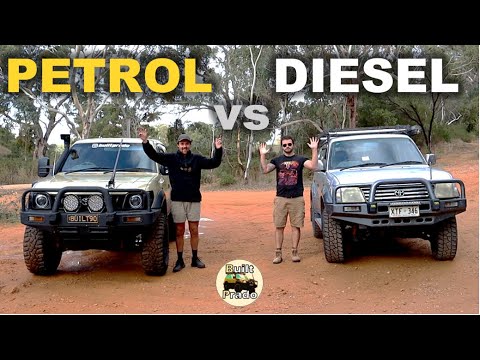 SAME CAR! So what's better off road?! || Petrol vs Diesel