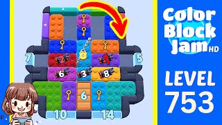 Soluzione del Livello 753 di Color Block Jam