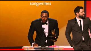 Lecrae accepts a Grammy for &quot;Messengers&quot;