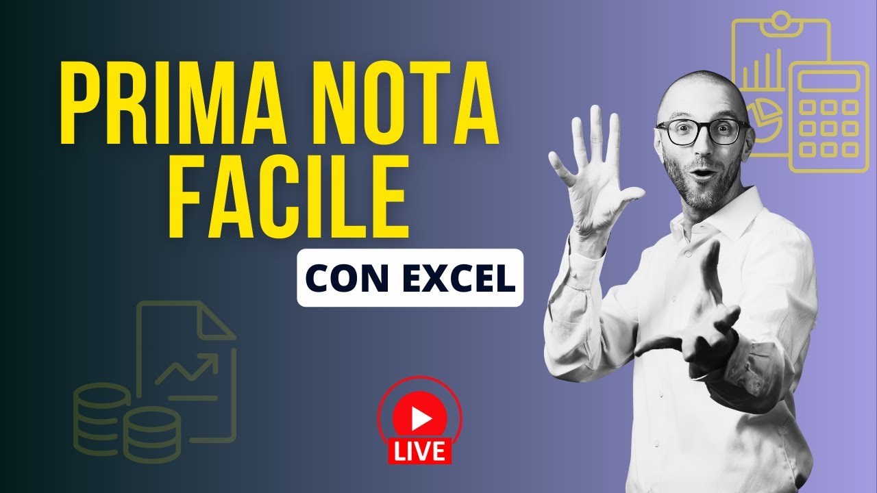 Prima nota facile in Excel