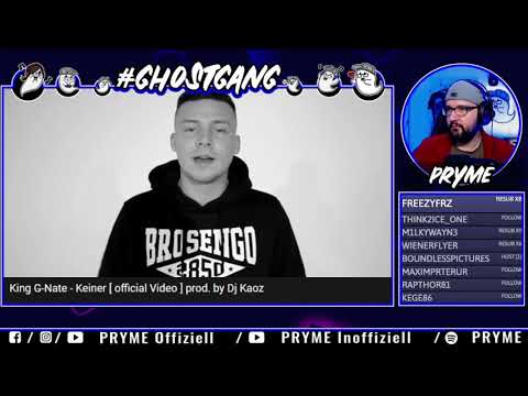 King G-Nate - Keiner (prod. by Dj Kaoz) / REACTION 👻PRYME REAGIERT AUF...👻