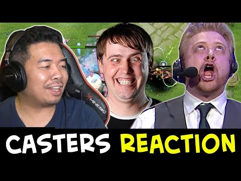 All CASTERS REACTIONS — Fnatic vs Secret COMEBACK
