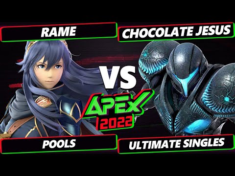 Apex 2022 - ramE (Lucina) Vs. Chocolate Jesus (Dark Samus) SSBU Ultimate Tournament