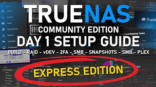 TrueNAS Setup Guide (FAST) - Initialize, Pools, Datasets, 2FA, Backups, SMB, Folders, Plex & Shares