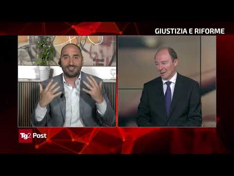 Michele Gubitosa ospite a Tg2 Post - 16/06/2023