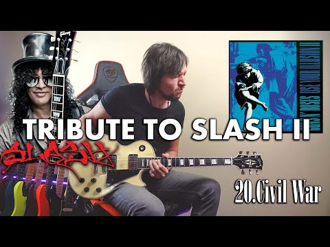 Tribute To Slash II - 20 Of His Best Guitar Solos by Ignacio Torres (NDL)