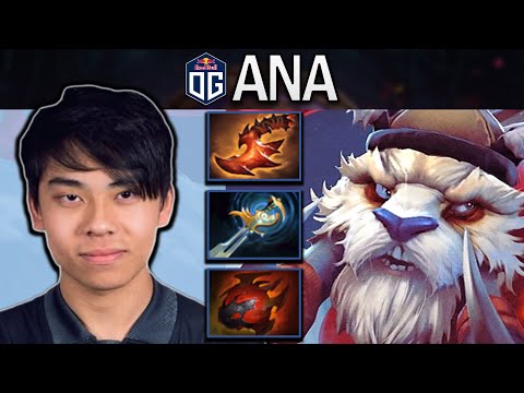Tusk Dota 2 gameplay OG Ana with 24 Kills and Tarasque Overwhelming Blink #dota #dota2