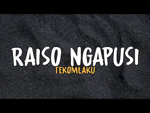 Raiso Ngapusi - Tekomlaku (Slowed + Lirik)