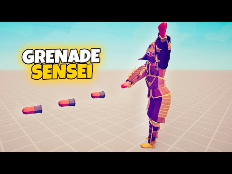 M-42 GRENADE SENSEI vs EVERY FACTION | TABS Totally Accurate Battle Simulator Gameplay