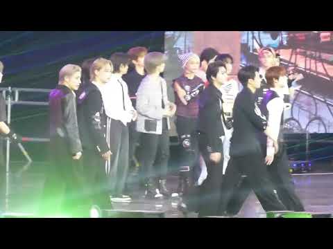 230408 Enhypen at the Music Bank Festival in Paris - Fancam (side view) - Goodbye (Ending)