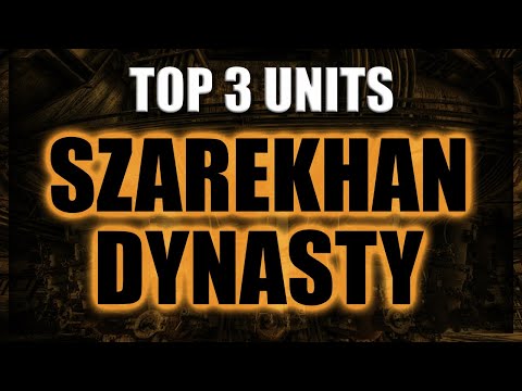 Top 3 Szarekhan Dynasty Units - War Zone Nephilim - 9th Edition Necrons - Warhammer 40k 2022