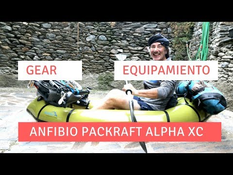 Anfibio packraft unboxing Alpha XC