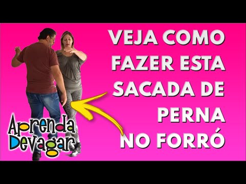 faça agora esta sequencia com sacada de perna da dama