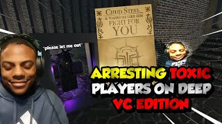 Arresting TOXIC Deepwoken Players With The Authority Origin | Deepwoken (VC EDITION)