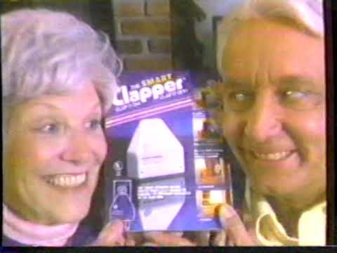 1996 Clapper "Clap on, Clap Off, The Clapper" TV Commercial