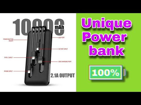 4 in 1 power bank 10000 mAh