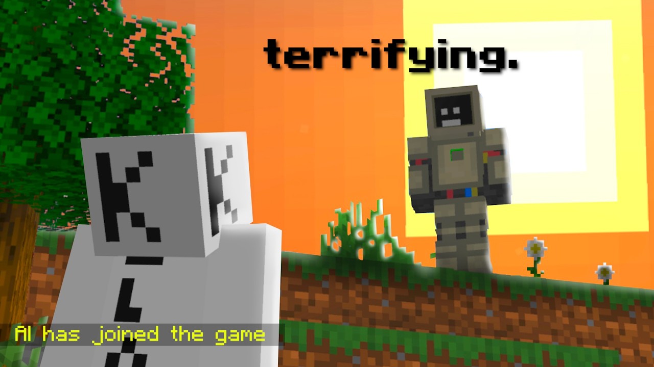 An AI Joined My Minecraft World... It Was Terrifying