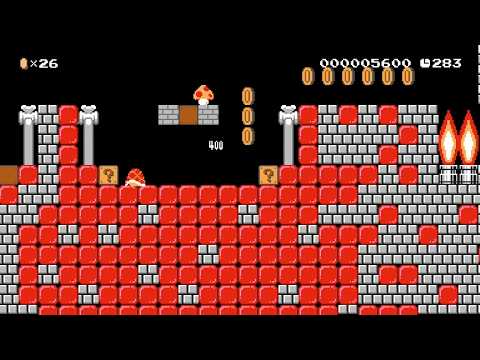 The Fire Castle... of Fire... by Zuizi - Super Mario Maker 2 - No Commentary 1bz