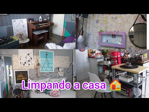 Vlog- Limpando a casa 🏡❤️