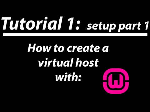 Phaeser tutorial 1: setting up virtual host