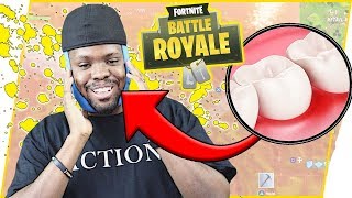 HILARIOUS! CAN I WIN FRESH OUT OF ORAL SURGERY! HIGH OFF ANESTHESIA! - FortNite Battle Royale Ep.68