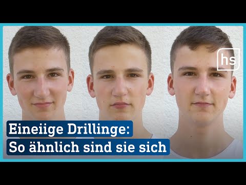 Seltener als ein Lottogewinn: Eineiige Drillinge | hessenschau