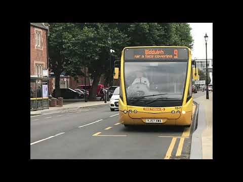 Buses in Stoke Wednesday 25th August 2021