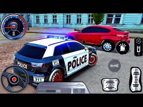 US Police Car Drift in The City Simulator - SUV Cop Patrol Chase Driving - Android GamePlay #11