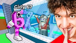 Trolling Little Sister With MODDED Steal A Brainrot!!