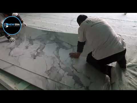 Easy Installation Guide PVC Marble Sheets with Caulk | New Era Wall Panels