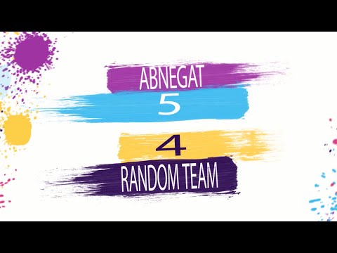 ABNEGAT 5 : 4 RANDOM TEAM - III LIGA - 4 KOLEJKA - SEZON ZIMA 2020