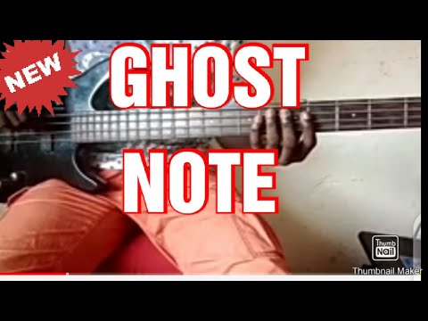 how to play ghost note/ dead note in Ghanaian bass Praises, worship tutorial