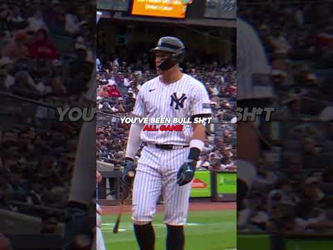 Aaron Judge Earns His First Career Ejection 😂 #shorts